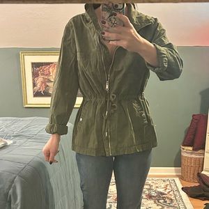 Old Navy Cinched Green Jacket (L)